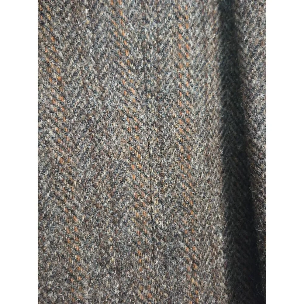 VTG Harris Tweed Handwoven Scottish Wool Blazer Sport Coat Sz. 44 EST